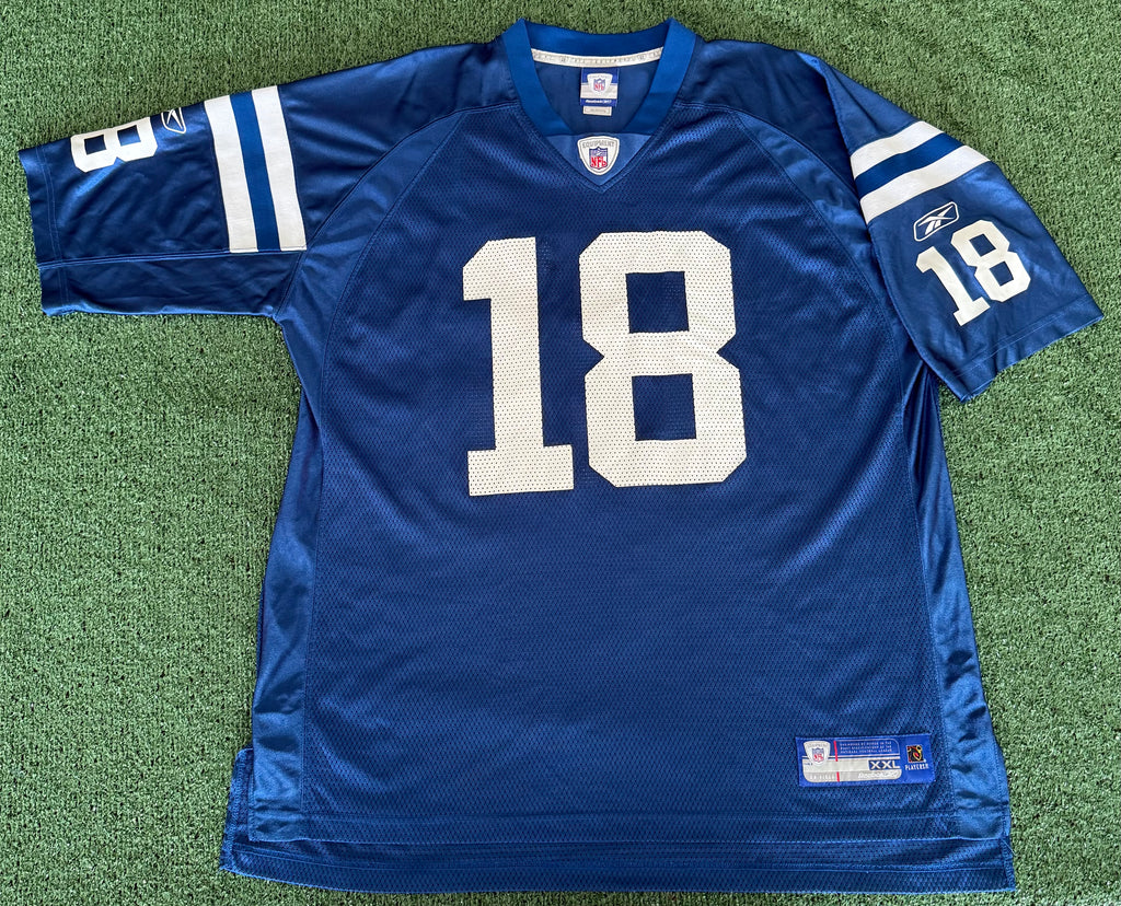 Vintage Peyton Manning Indianapolis Colts Reebok Jersey