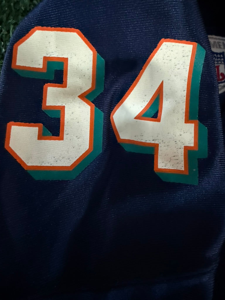 Vintage Ricky Williams Miami Dolphins Reebok Jersey