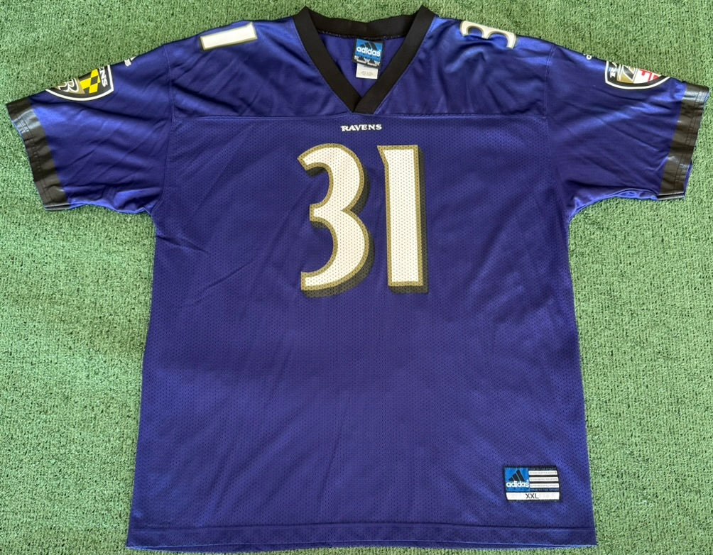Vintage Jamal Lewis Baltimore Ravens Adidas Jersey