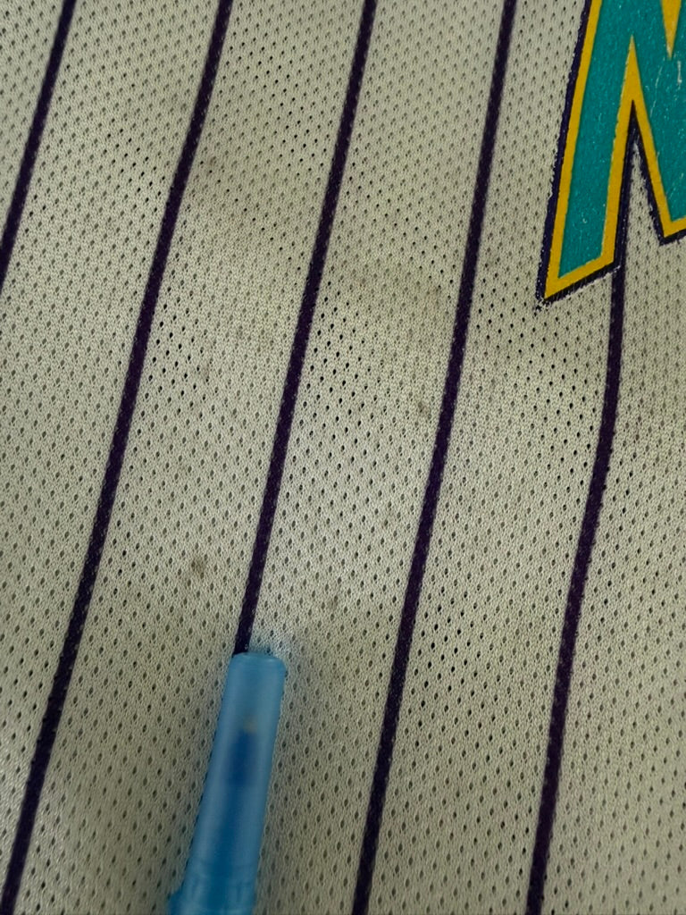 Vintage Baron Davis New Orleans Hornets Pinstripe Jersey