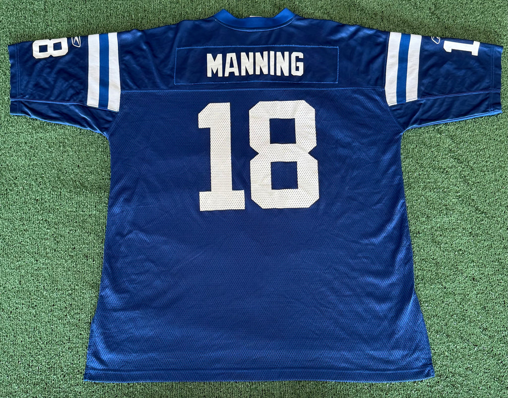 Vintage Peyton Manning Indianapolis Colts Reebok Jersey