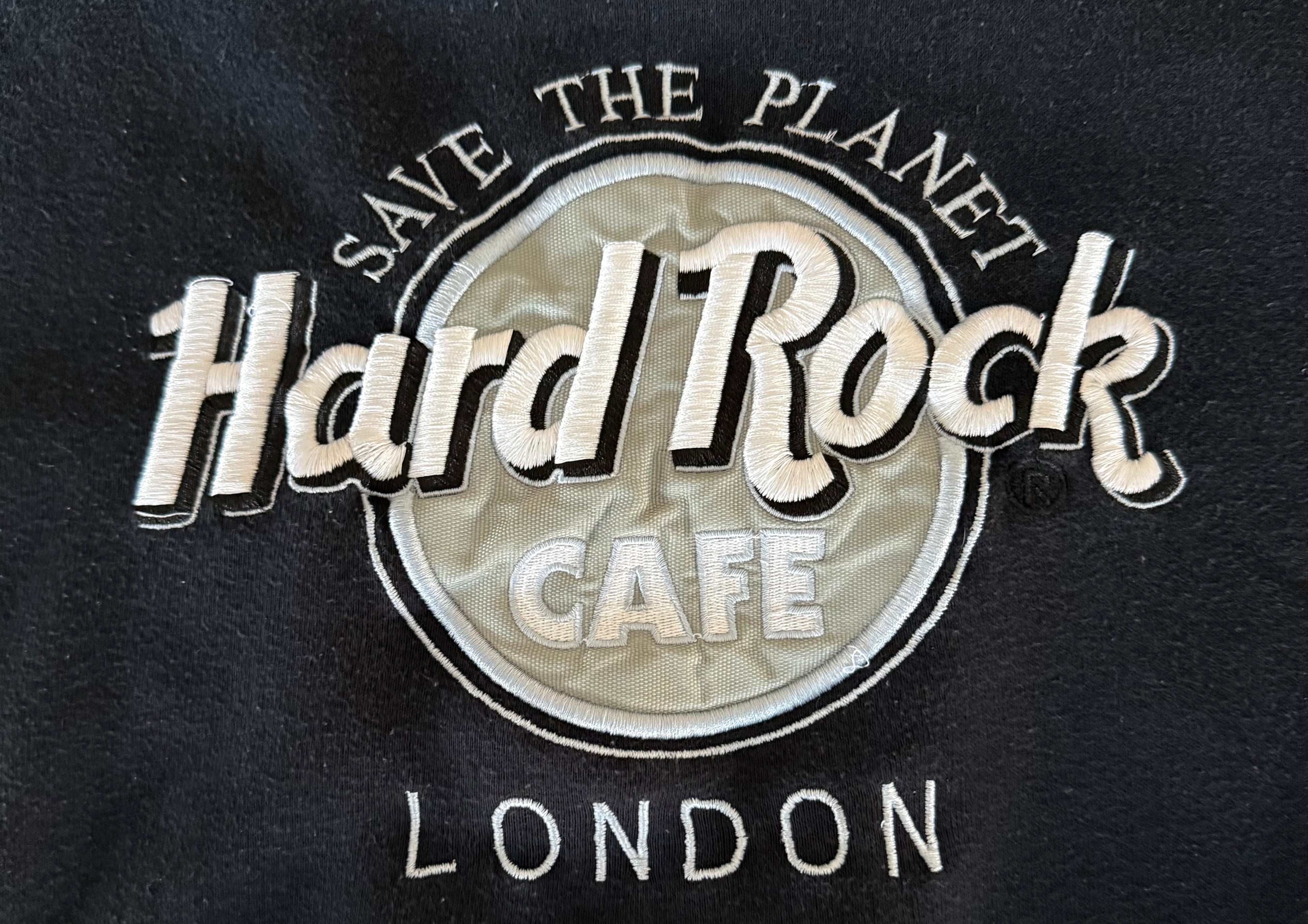 Vintage Hard Rock Cafe London Save The Planet Crewneck