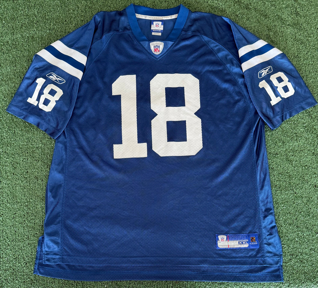 Vintage Peyton Manning Indianapolis Colts Reebok Jersey