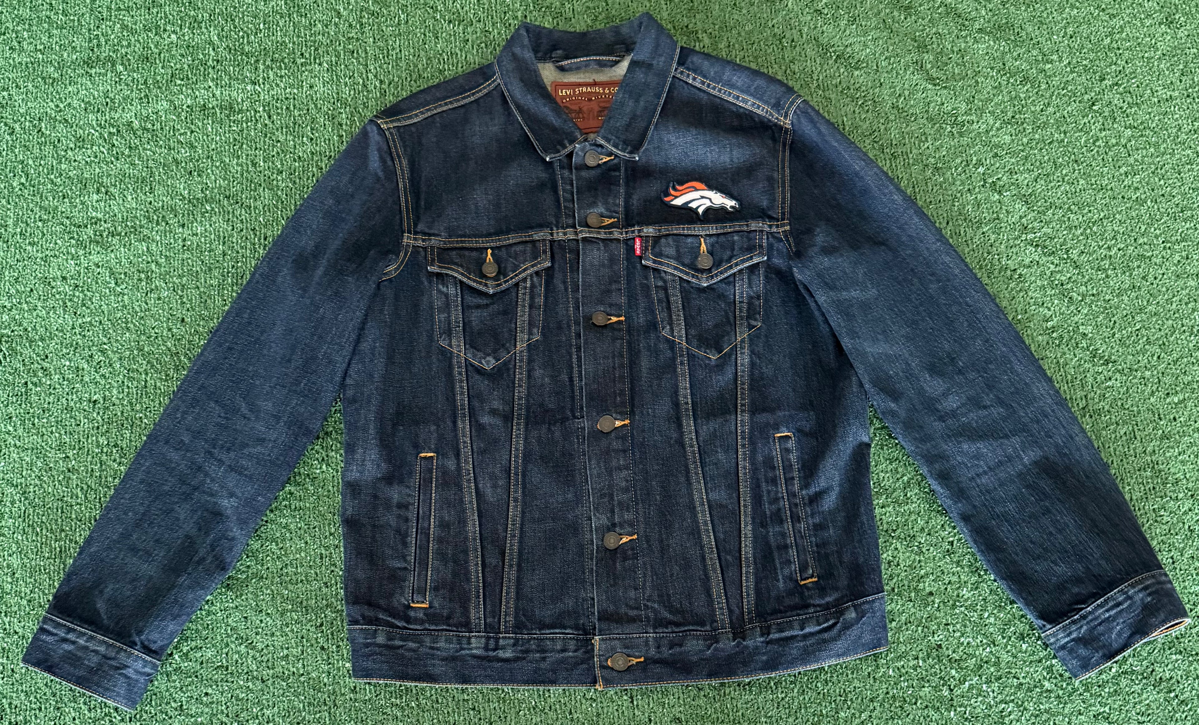 Levi's x Denver Broncos Denim Trucker Jacket