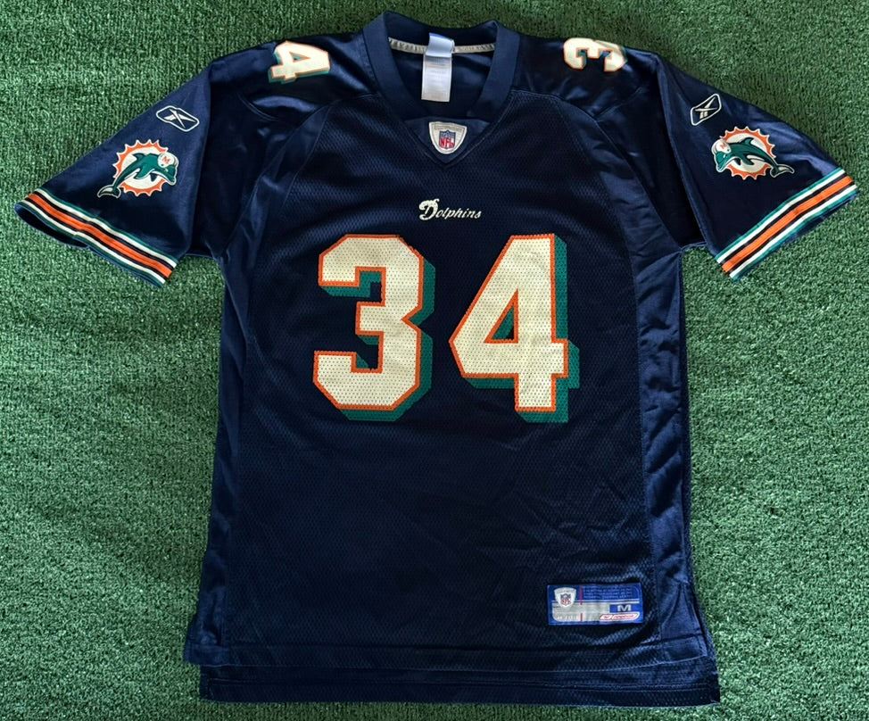 Vintage Ricky Williams Miami Dolphins Reebok Jersey